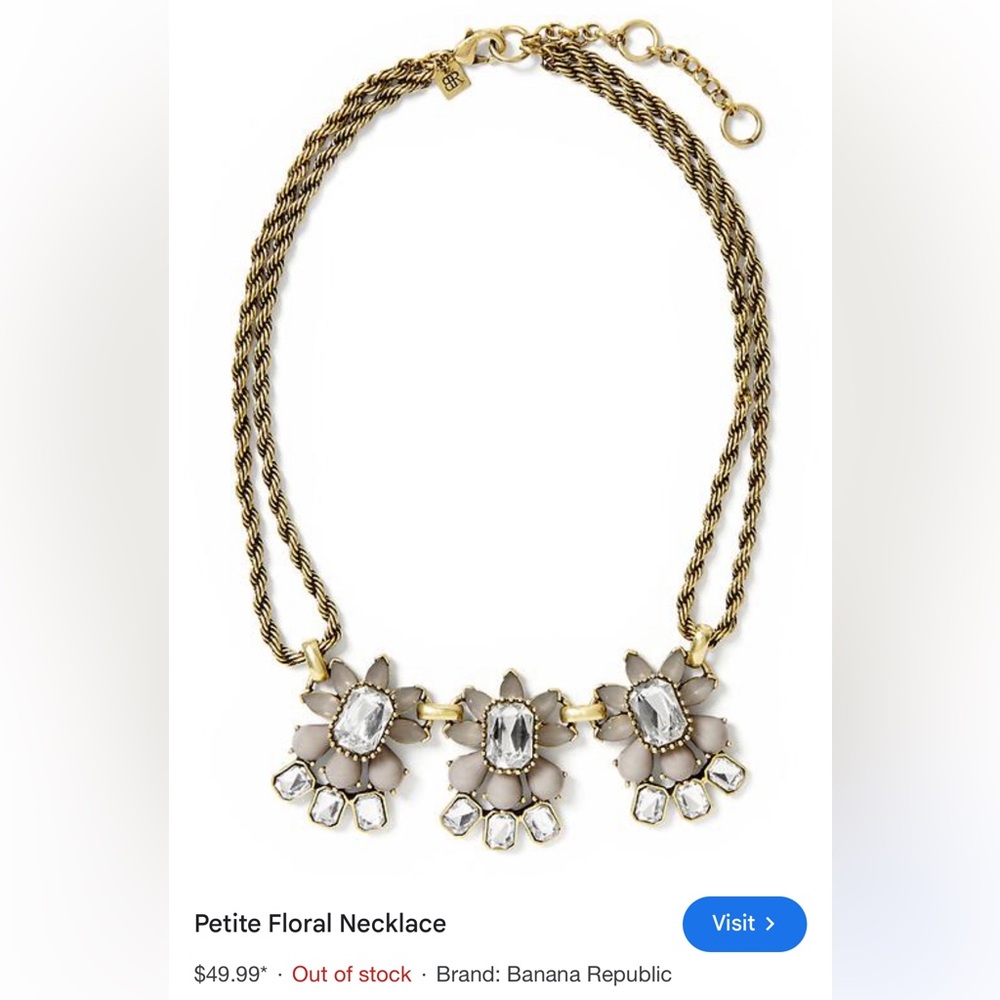 Banana Republic Statement Necklace